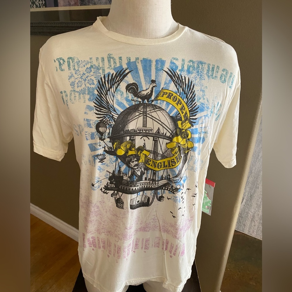 T-Shirt by Proper English Size XL GREAT FOR EASTER 🌷